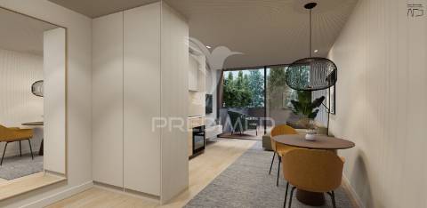 Charmoso apartamento t1 em  matosinhos sul