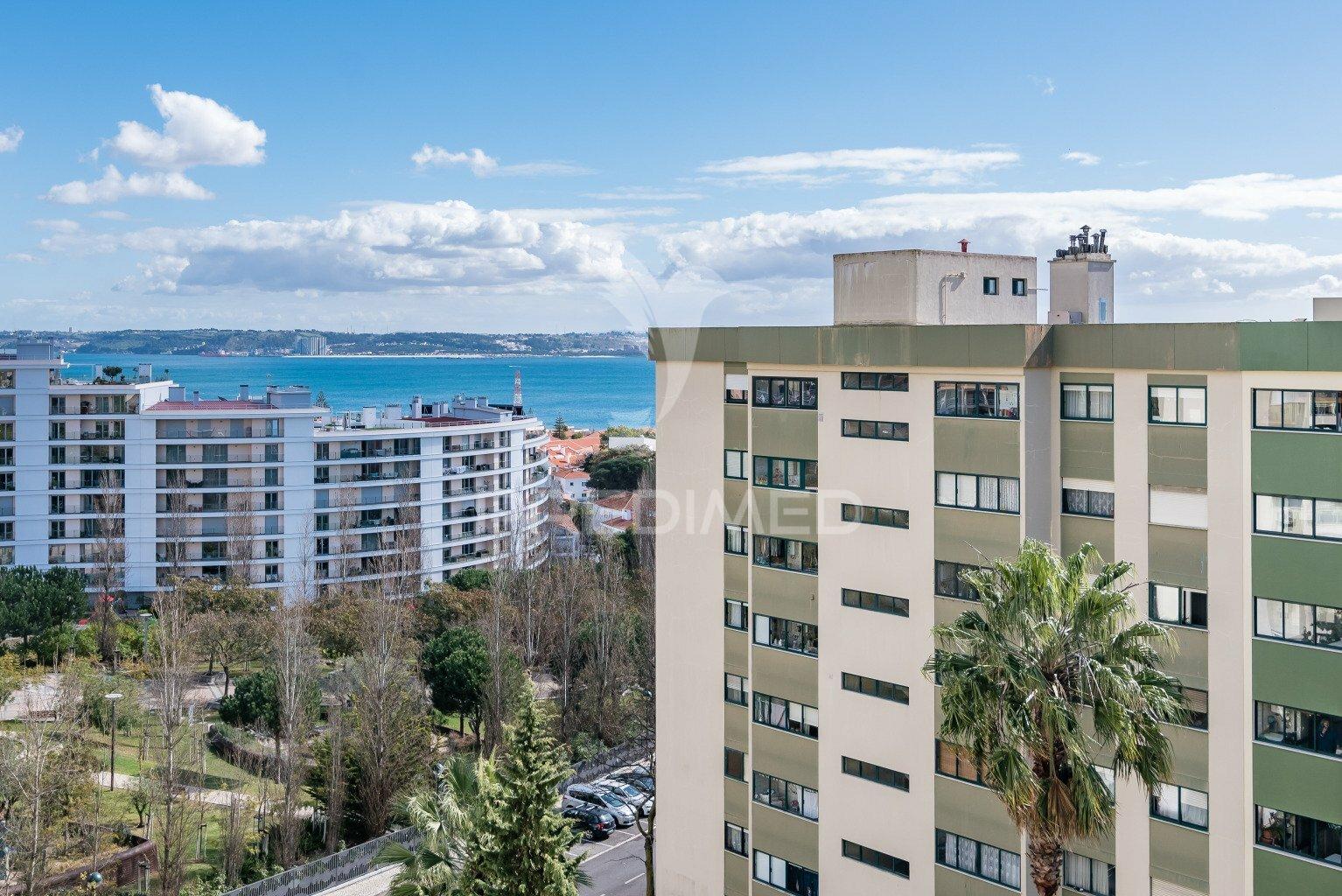 Apartamento t2 | vista mar | paço de arcos