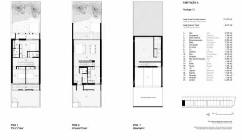 Moradia t3 no empreendimento privilege gaia