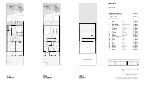 Moradia t3 no empreendimento privilege gaia