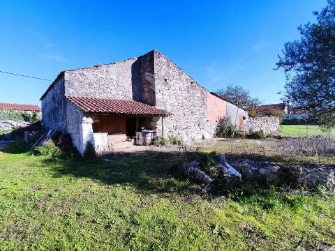 Terreno com barracão no zambujal