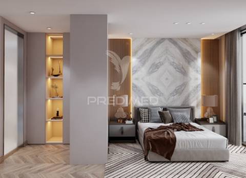 Apartamento t2 antas em construção com garagem e varanda