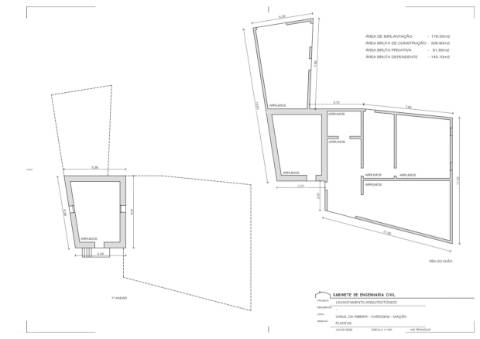 Moradia t3 + anexos casas da ribeira, cardigos