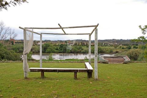 Quinta para eventos, com moradia t3, junto ao tejo em alvega