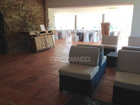 Quinta para eventos, com moradia t3, junto ao tejo em alvega