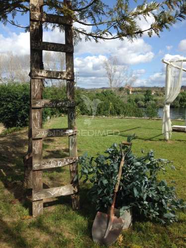 Quinta para eventos, com moradia t3, junto ao tejo em alvega