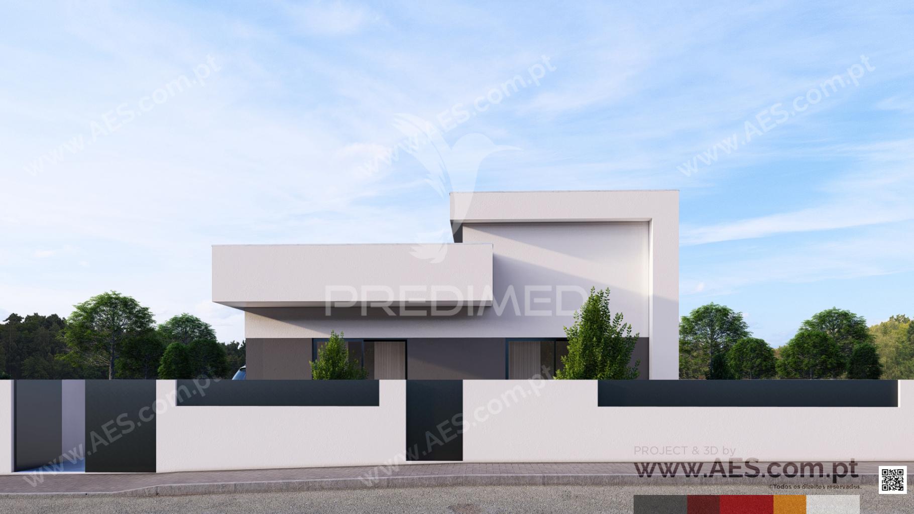 Moradia térrea isolada t3 c/ piscina