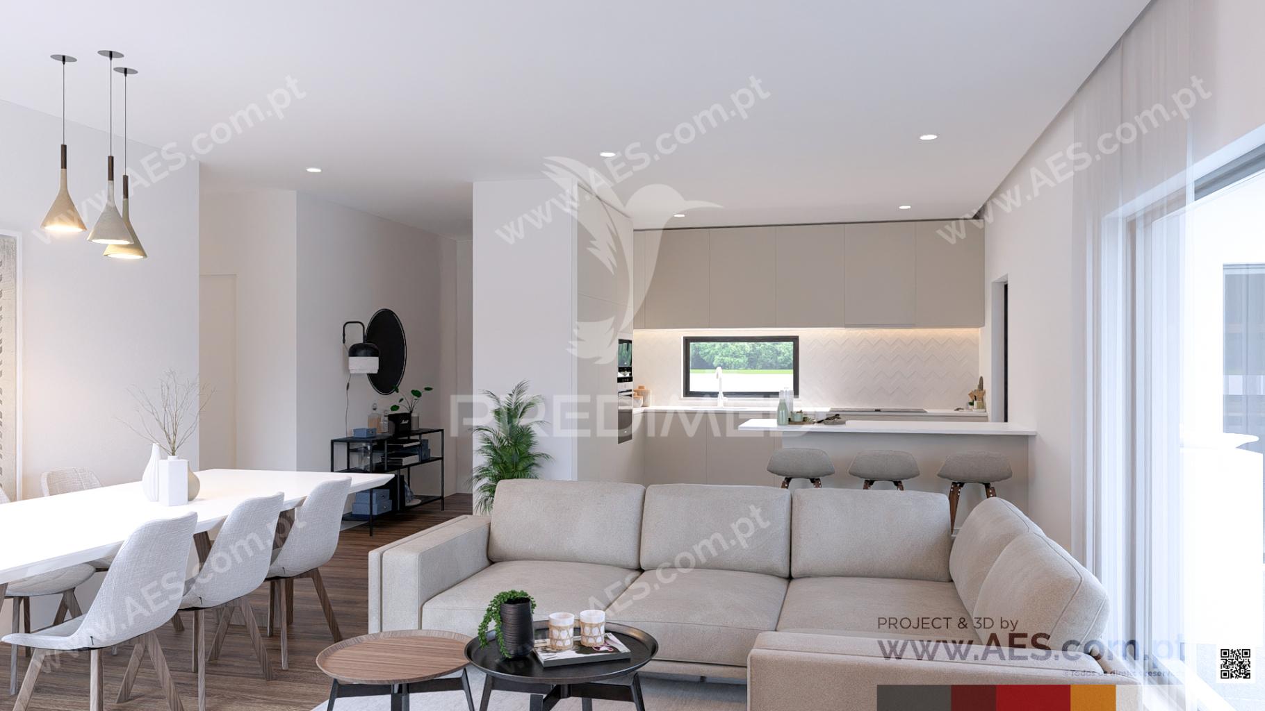 Moradia térrea isolada t3 c/ piscina