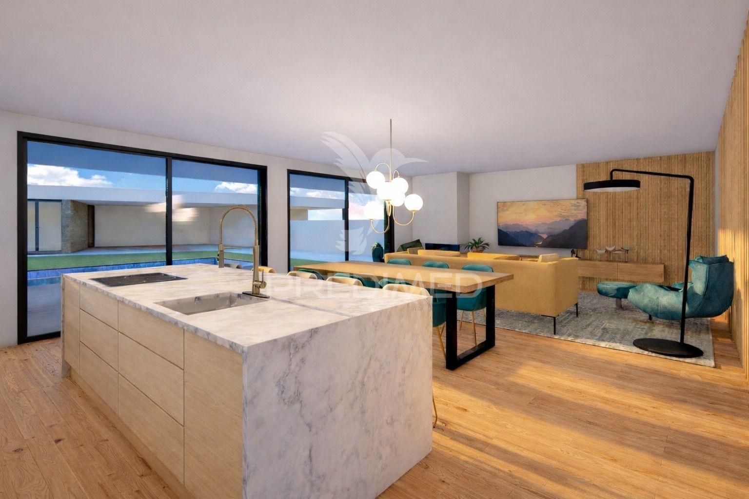 Moradia t3 | térrea | piscina | jardim | barbecue