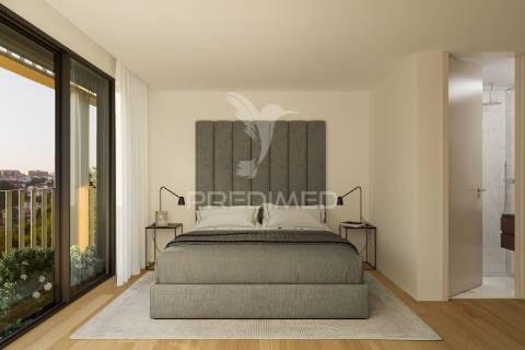 Apartamento t3, no edifício marina douro 2 em canidelo