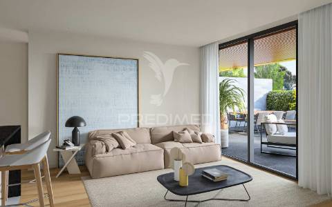 Apartamento t1, no edifício marina douro 2 em canidelo