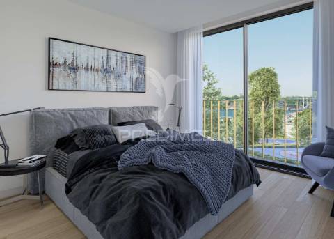 Apartamento t3, no edifício marina douro 2 em canidelo