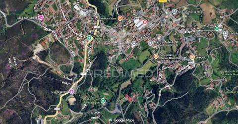 Terreno com projeto aprovado para 18 frações em santa eulália, vizela