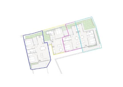 Quatro casas para restauro junto ao centro da cidade, mesão frio guimarães