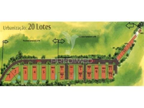 Conjunto de 2 lotes para construção de prédios de habitação coletiva | fase 1 – lotes 7 e 8