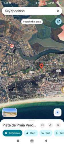 Terreno com mais de 25 ha e a licença de utilização para pista para ulyra leves