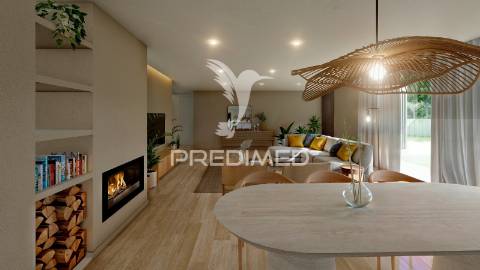 Moradia térrea t4 em estrutura – soutelo, vila verde