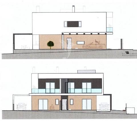 Moradia geminada t3 c/pérgula, pinhal general - fernão ferro