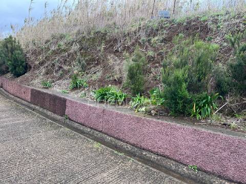 Terreno plano na ponta do pargo com vista mar