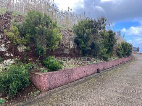 Terreno plano na ponta do pargo com vista mar