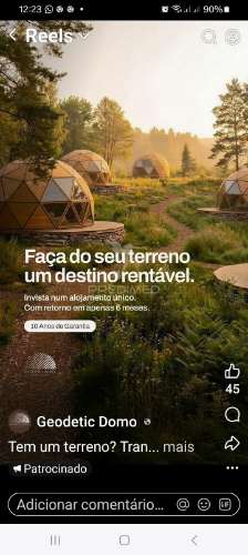 Terreno com 3000 m2 em cambelas - vista mar