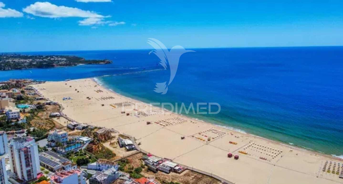 Apartamento t2 com garagem e vista mar, praia da rocha