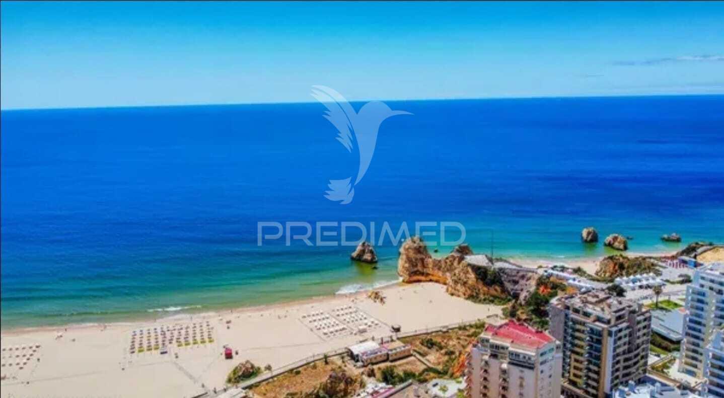 Apartamento t2 com garagem e vista mar, praia da rocha