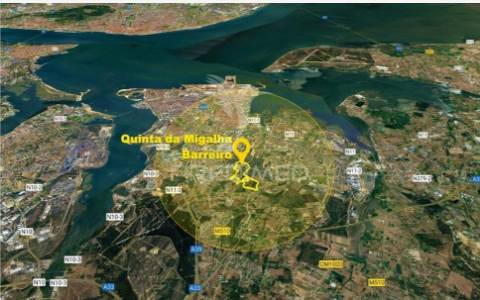 Terreno urbanizável com potencial de desenvolvimento – barreiro / moita