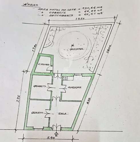 Moradia t2 - centro de grândola