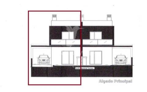 Moradia geminada t3, qta. laranjeiras - fernão ferro