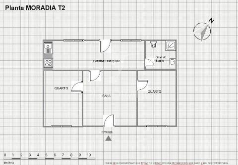 Moradia isolada t2 - água derramada | grândola