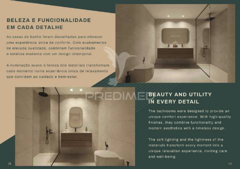 Apartamento t1 novo no centro do porto