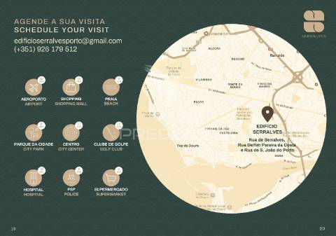 Apartamento t2 novo no centro do porto