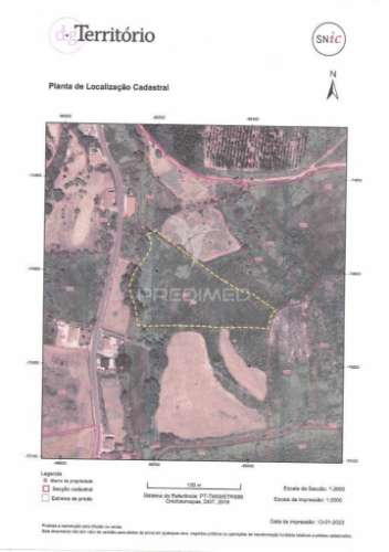 Terreno rústico em sobral monte agraço - batalha