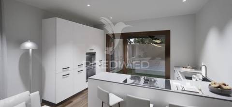 Projeto para construção de moradia geminada t3 com piscina – pinhal do general