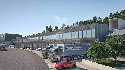 Pavilhão para arrendamento em azurém, guimarães - 470 m2