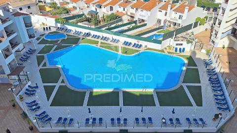 T1 com grande terraço no vila magna – condomínio com piscina