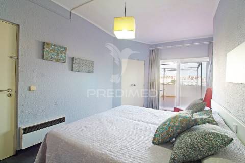 T1 com grande terraço no vila magna – condomínio com piscina