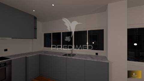 T2 totalmente remodelado | 8º andar com vista desafogada