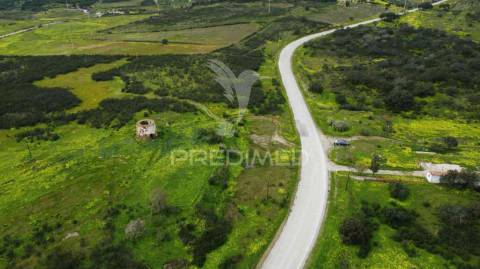 Terreno rústico com 7,3ha, com um moinho, no azinhal