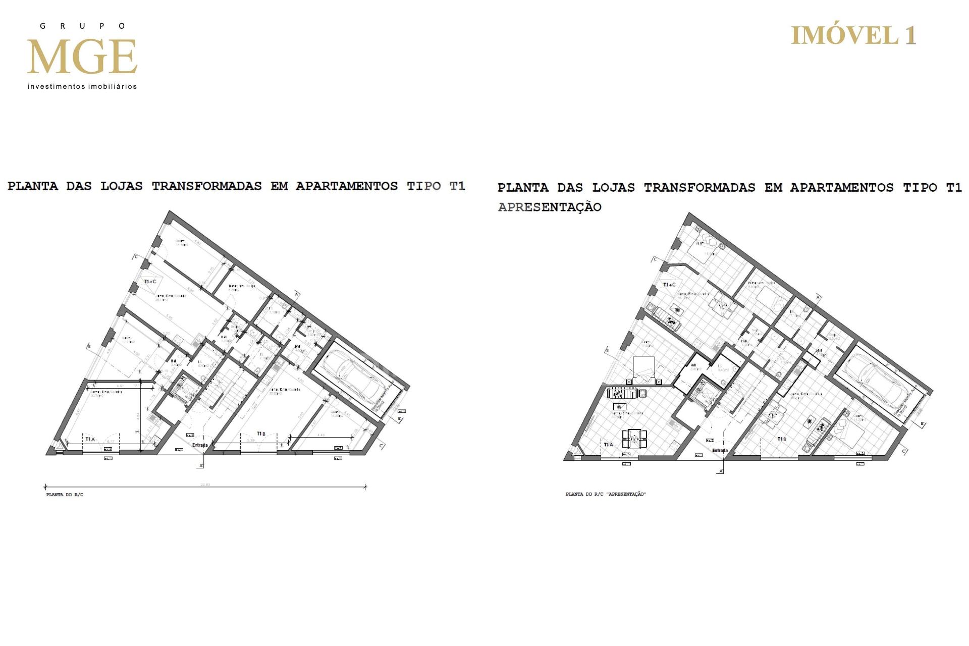 Predio em olhao para demolir com projecto aprovado