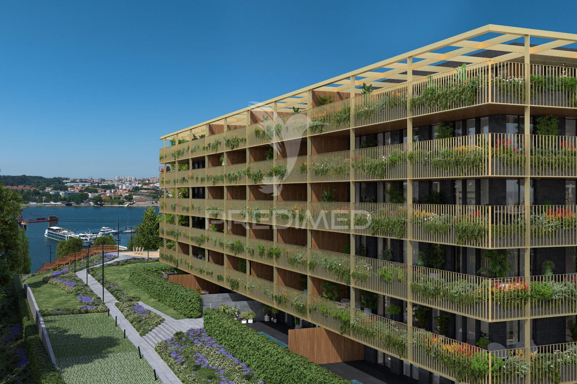 Apartamento t3, no edifício marina douro 1 em canidelo