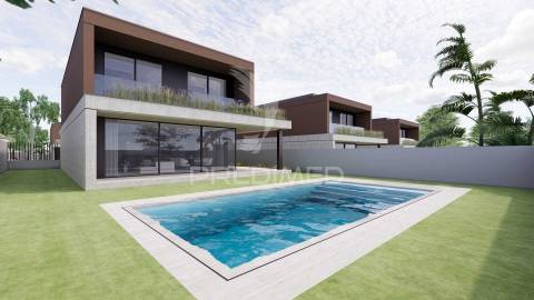 Moradia individual t3 + escritório - lago, amares (nova)