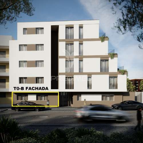 Estúdio t0 - em fase final de construção