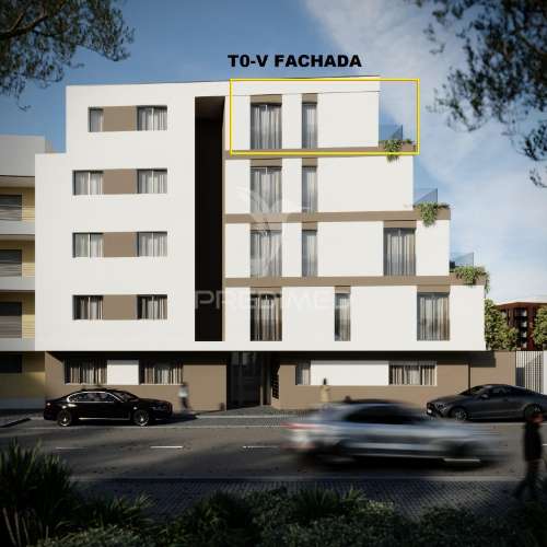 Estúdio t0 - em fase final de construção