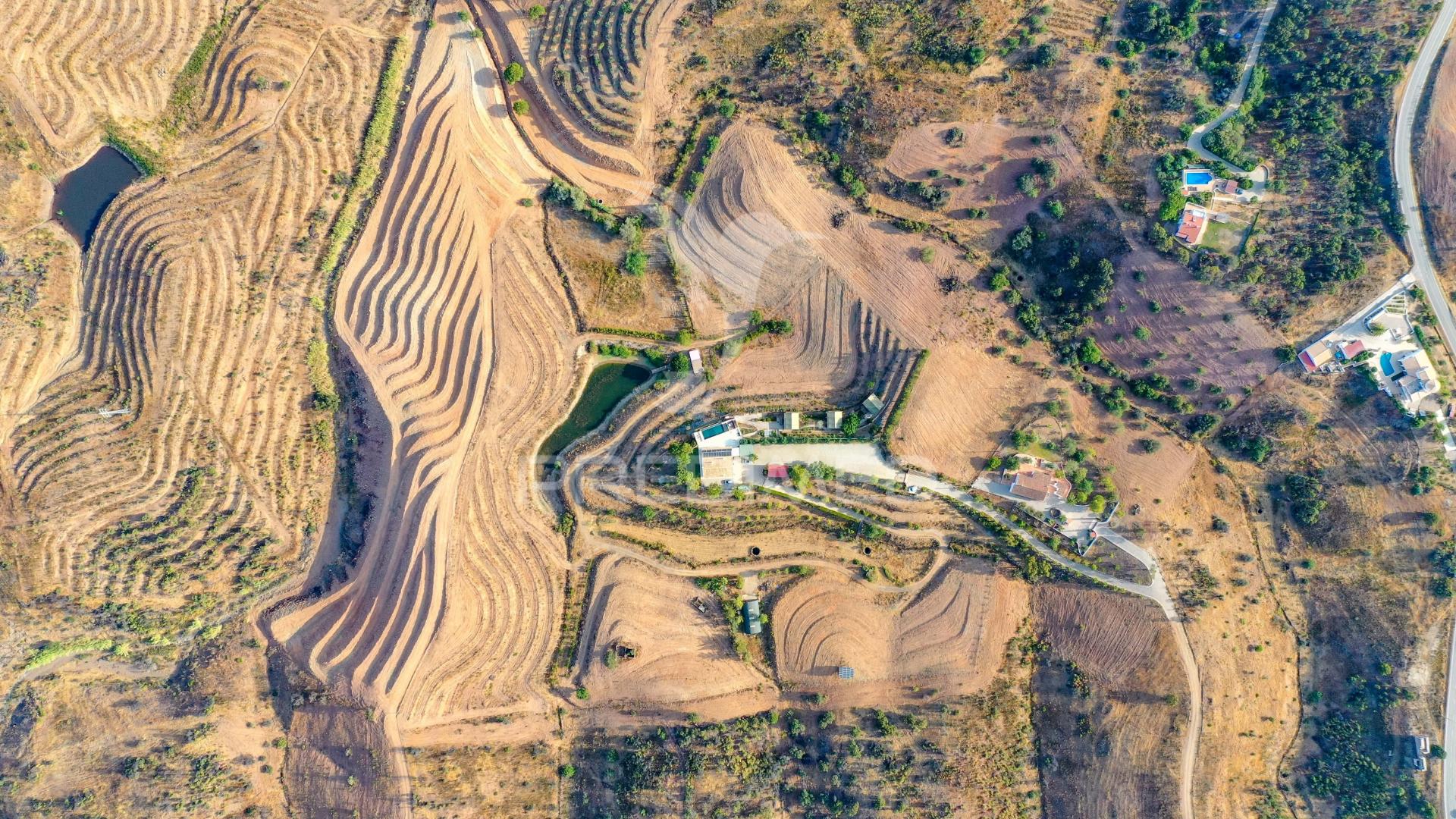 Cabanas de tavira - quinta com uma área de 53253m2