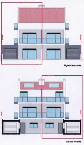 Moradia geminada t3, c/garagem, na quinta do conde