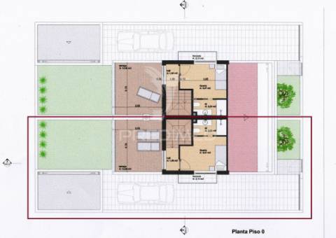 Moradia geminada t3, c/garagem, na quinta do conde