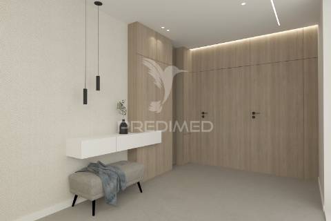 Moradias em construção de arquitetura escandinava em condomínio privado – fátima