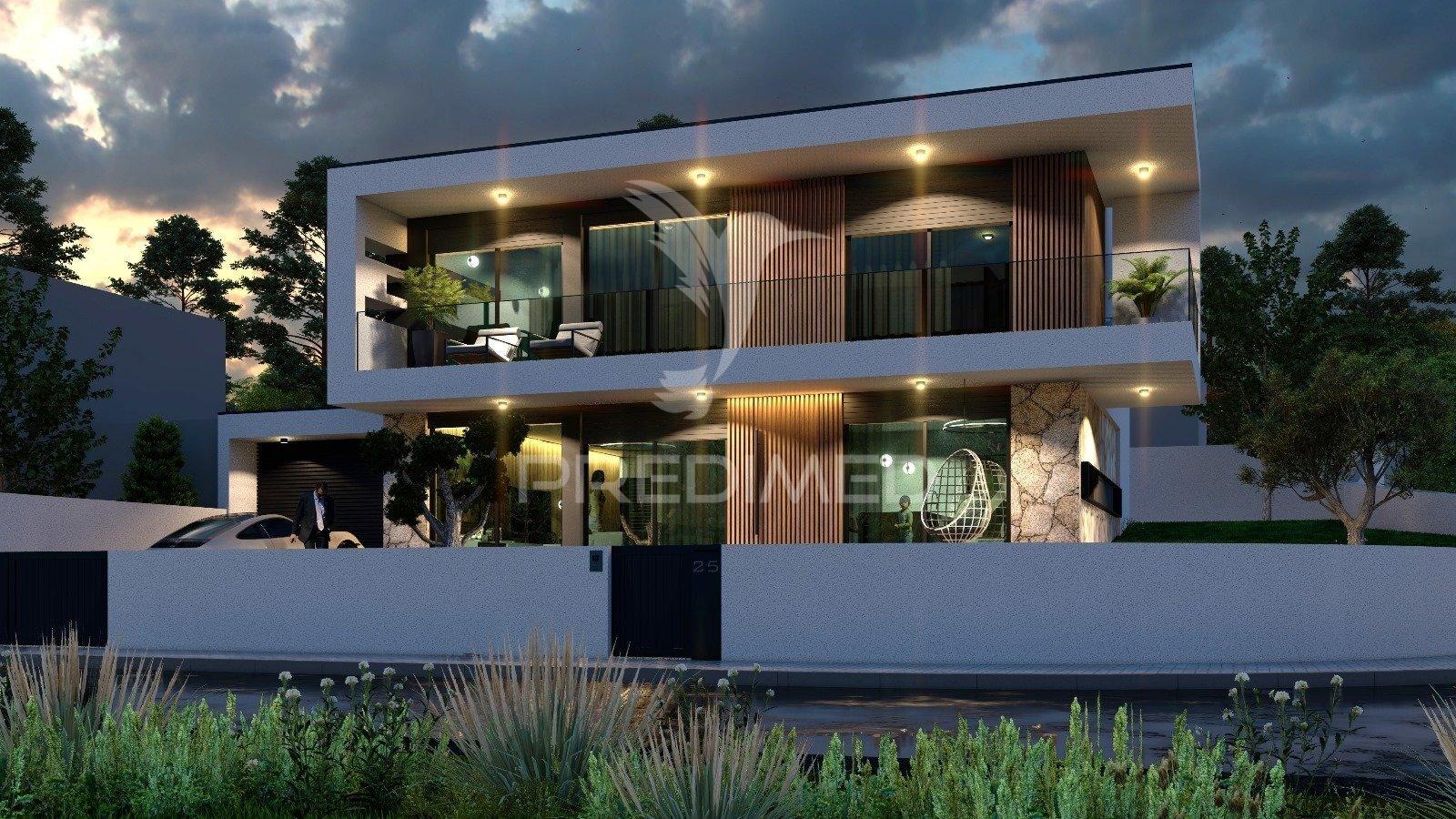 Lote para construção com projeto